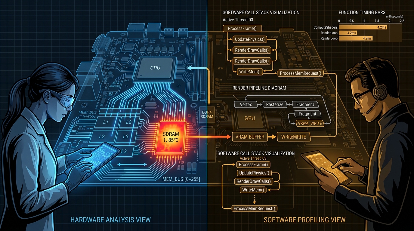 Parallel hardware and software analysis perspectives